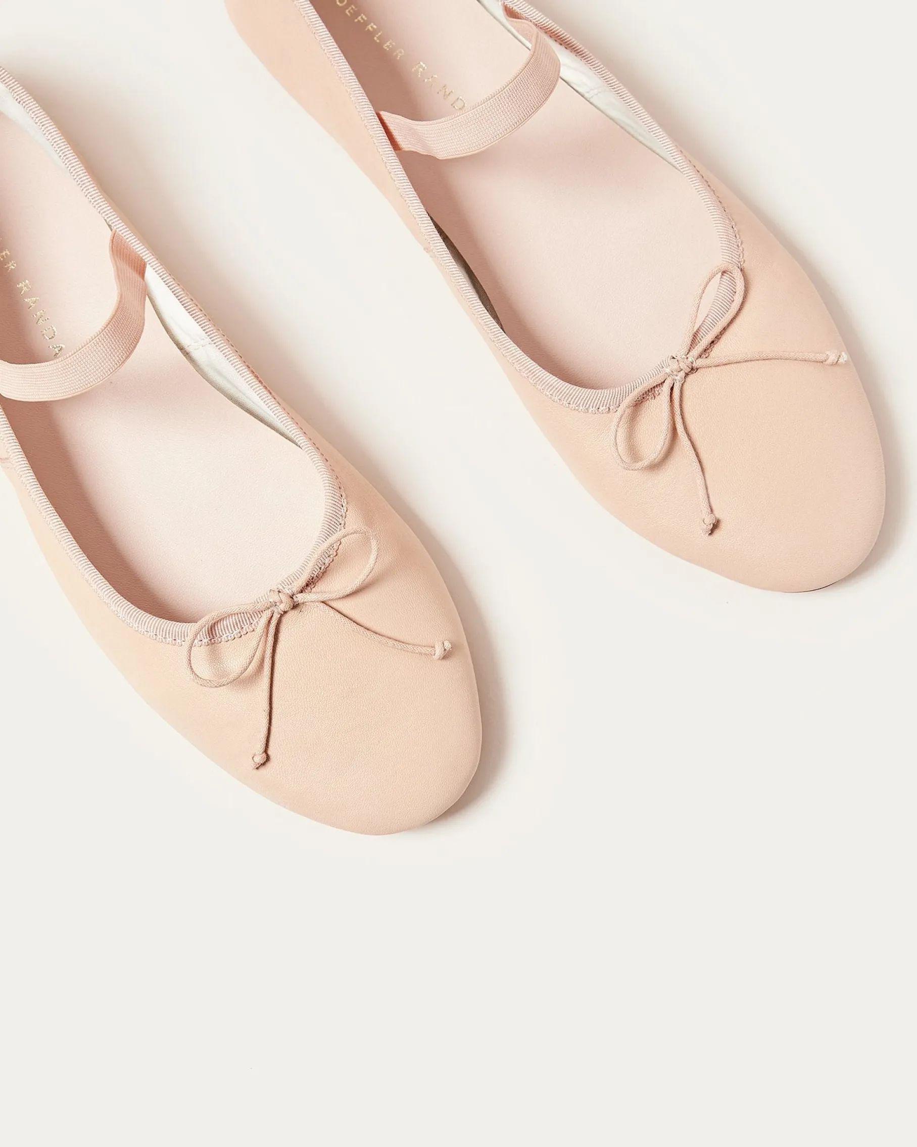 Leonie Chocolate Satin Ballet Flat