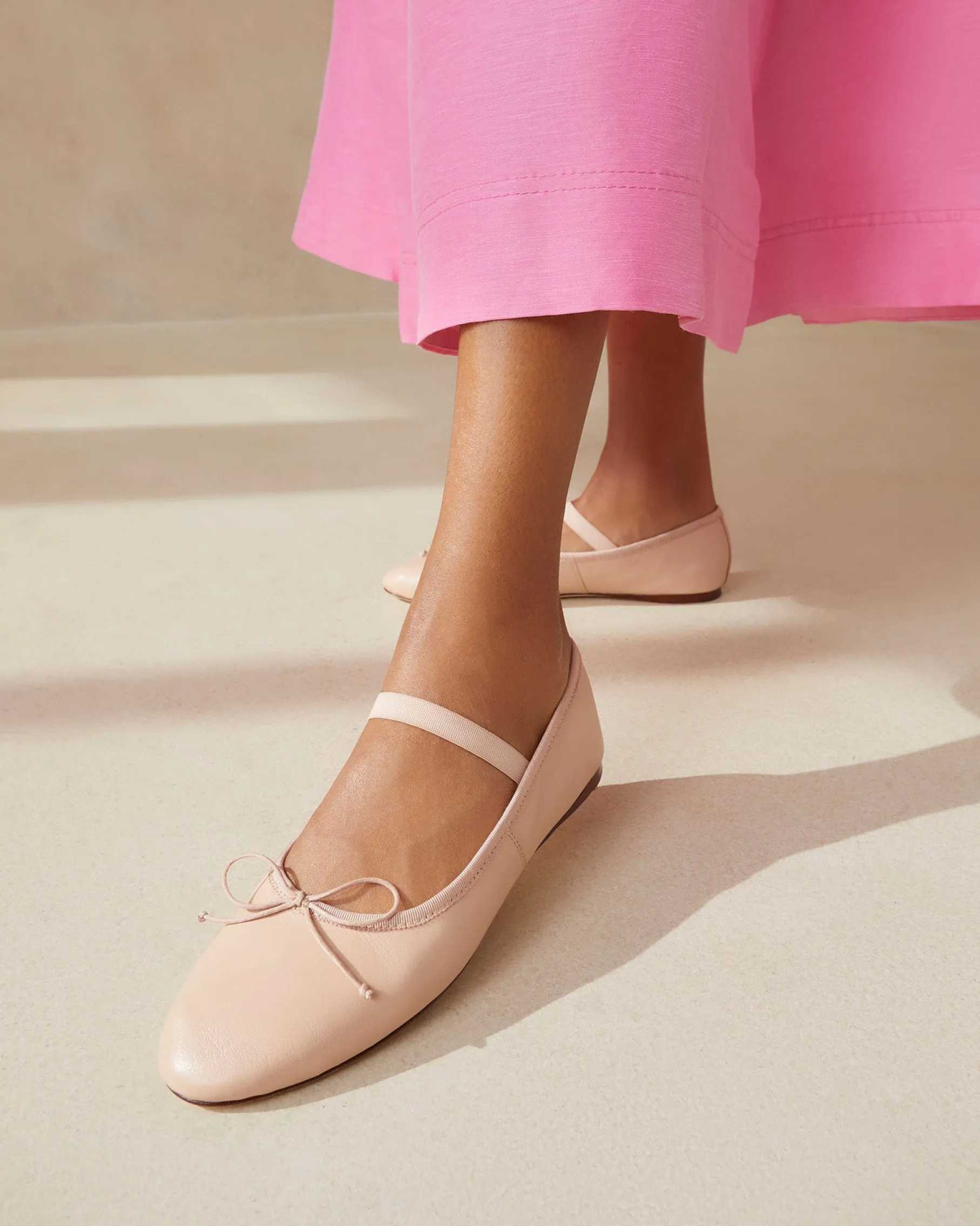 Leonie Honey Ballet Flat
