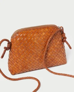 Mallory Desert Sand Woven Crossbody