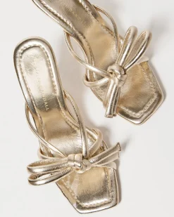 Margi Cappuccino Bow Heel