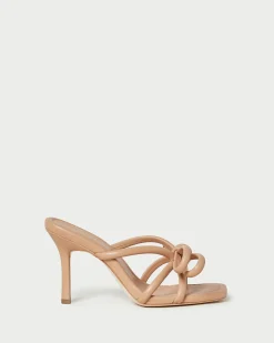 Margi Cappuccino Bow Heel