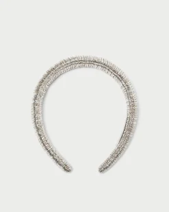 Marina Gold Puffy Headband