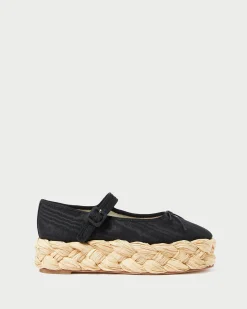 Marlowe Black Mary Jane Espadrille