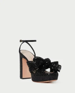 Natalia Pearl Platform Bow Heel