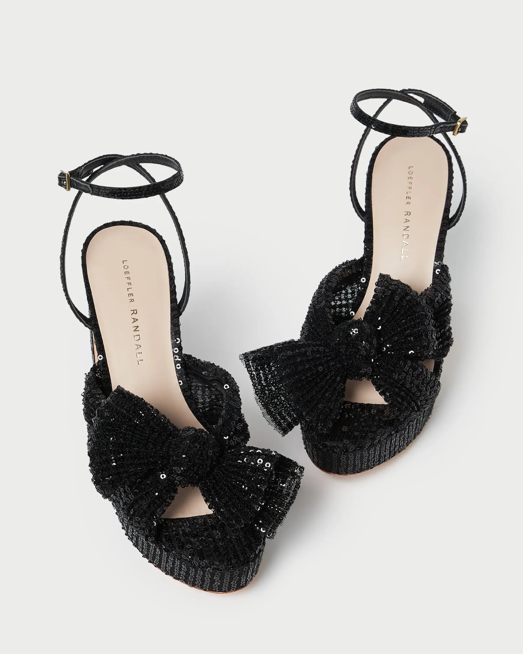 Natalia Pearl Platform Bow Heel