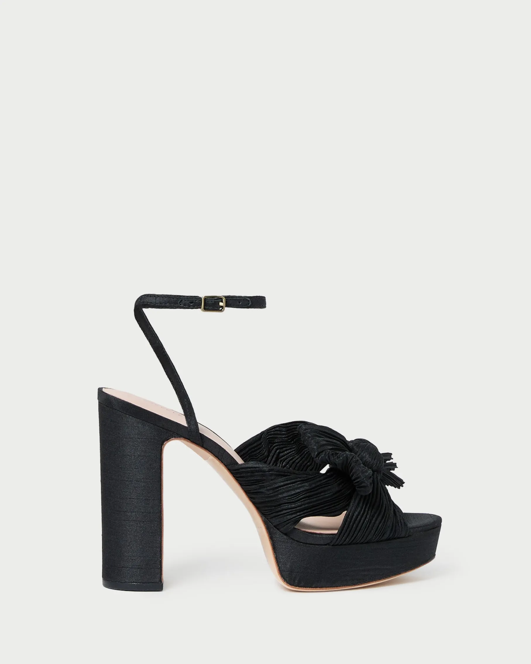 Natalia Pearl Platform Bow Heel