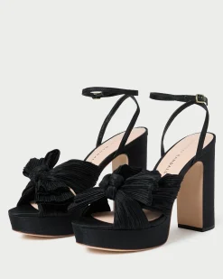 Natalia Pearl Platform Bow Heel
