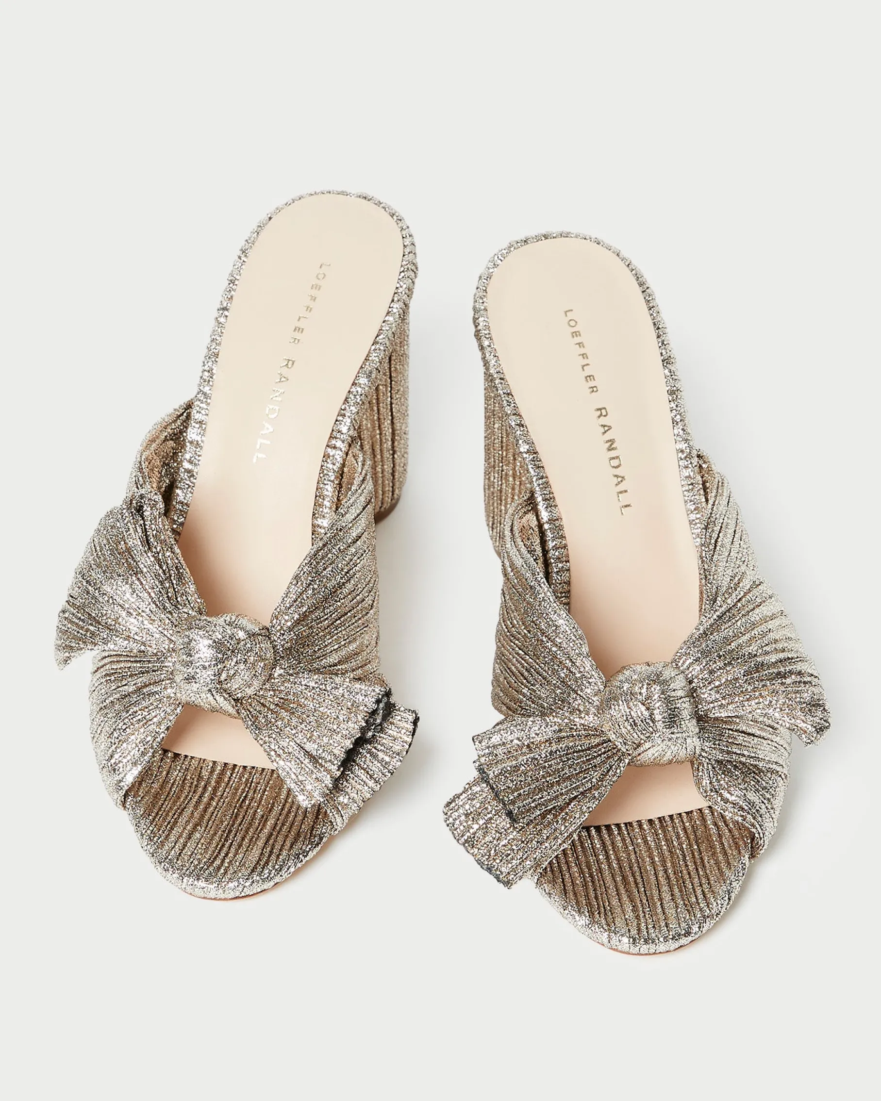 Penny Pearl Pleated Bow Heel