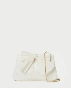 Rayne Pearl Bow Clutch