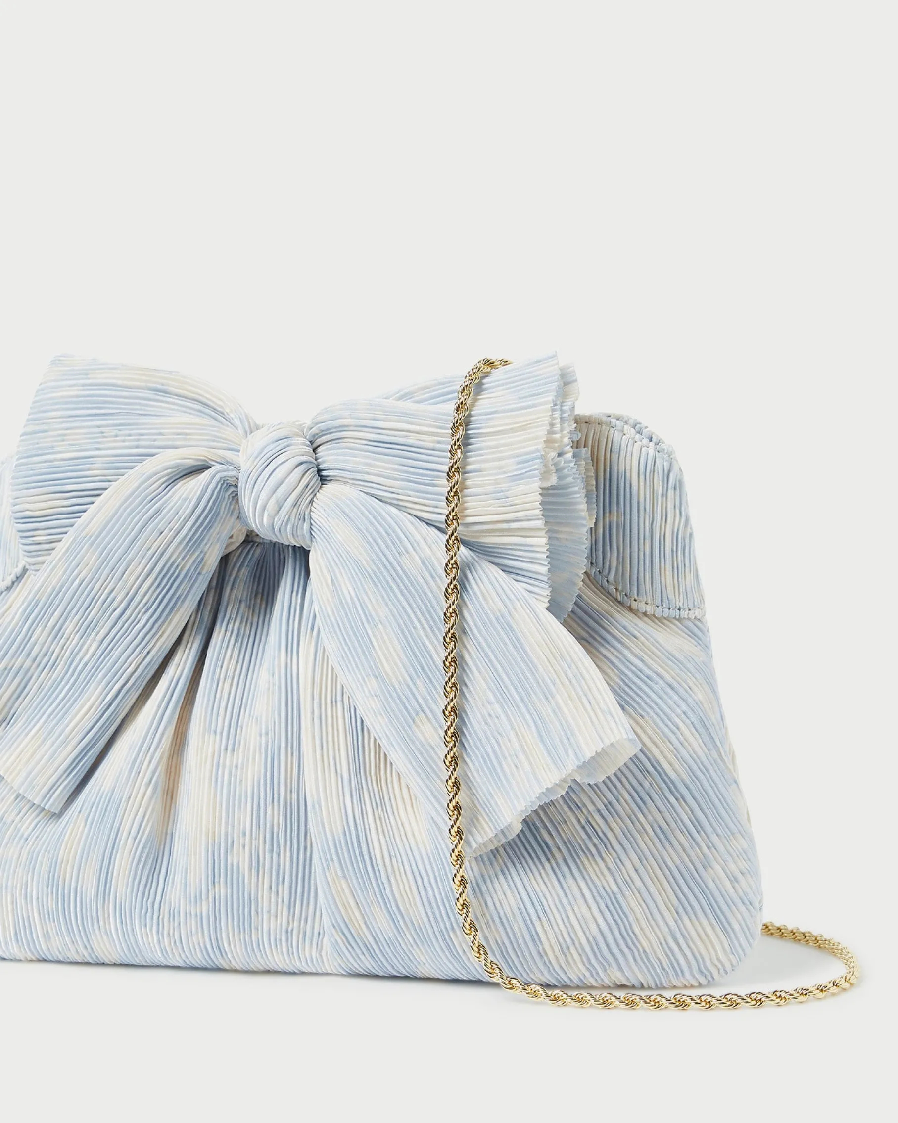 Rayne Pearl Bow Clutch