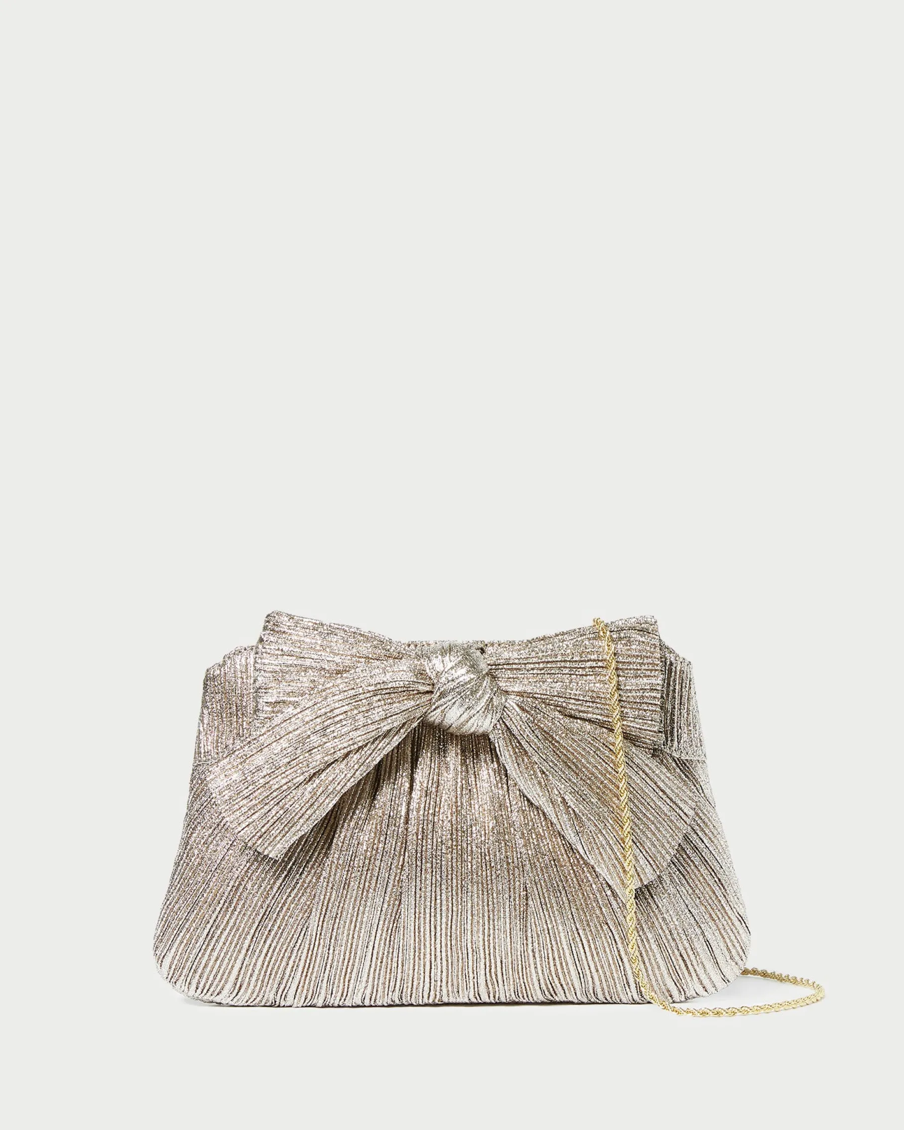 Rayne Pearl Bow Clutch