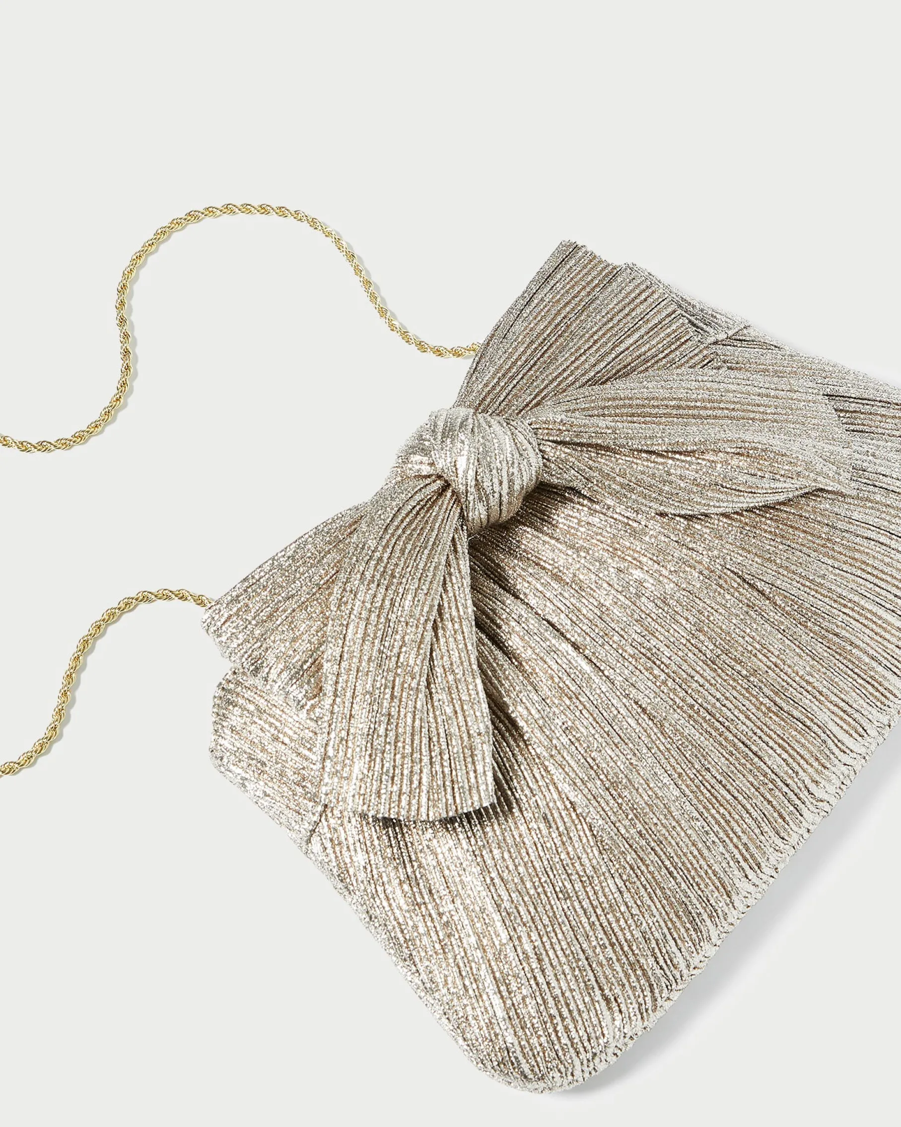 Rayne Pearl Bow Clutch