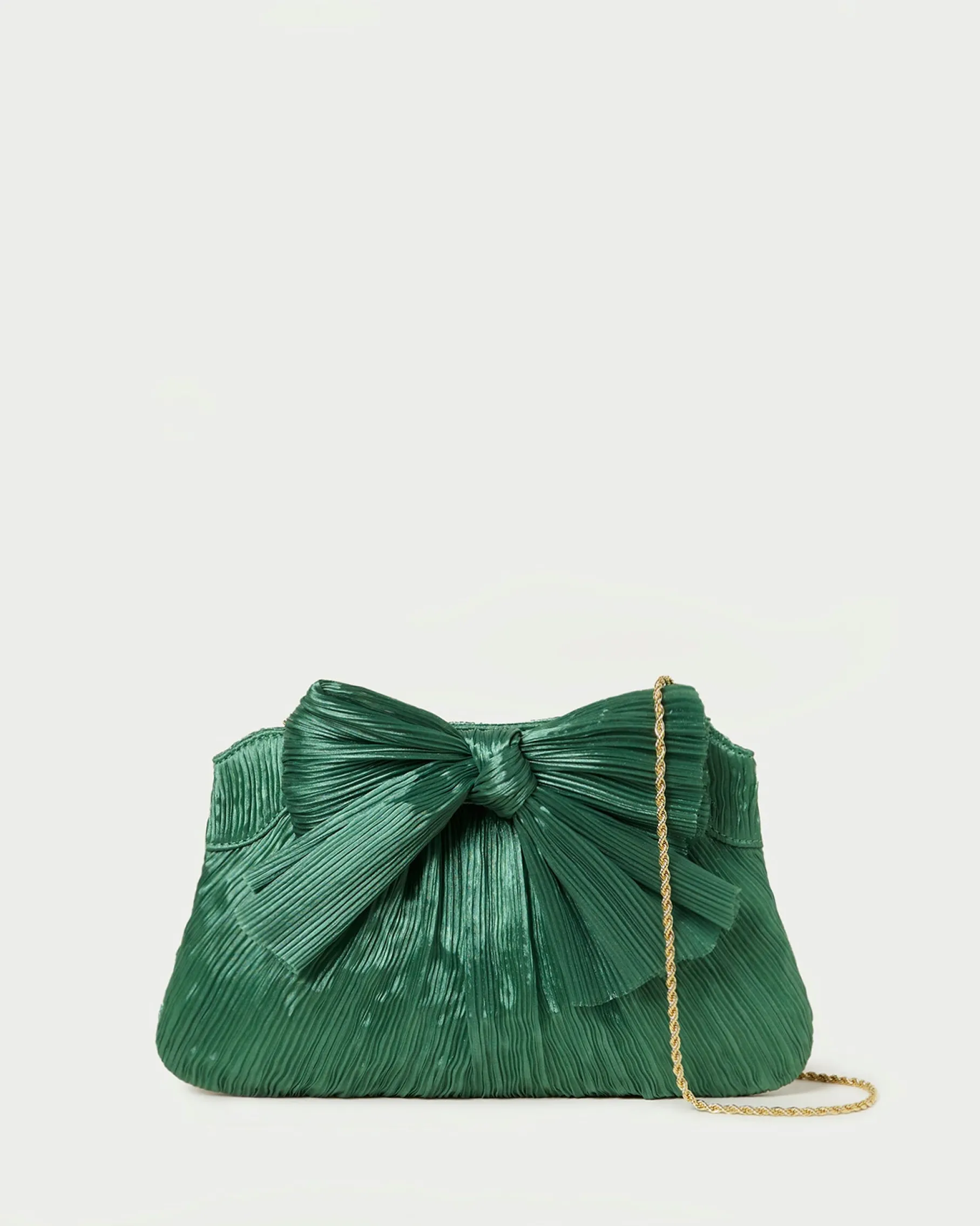 Rayne Pearl Bow Clutch