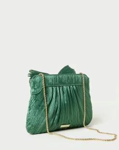 Rayne Pearl Bow Clutch
