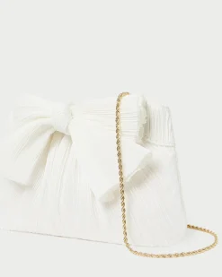 Rayne Pearl Bow Clutch