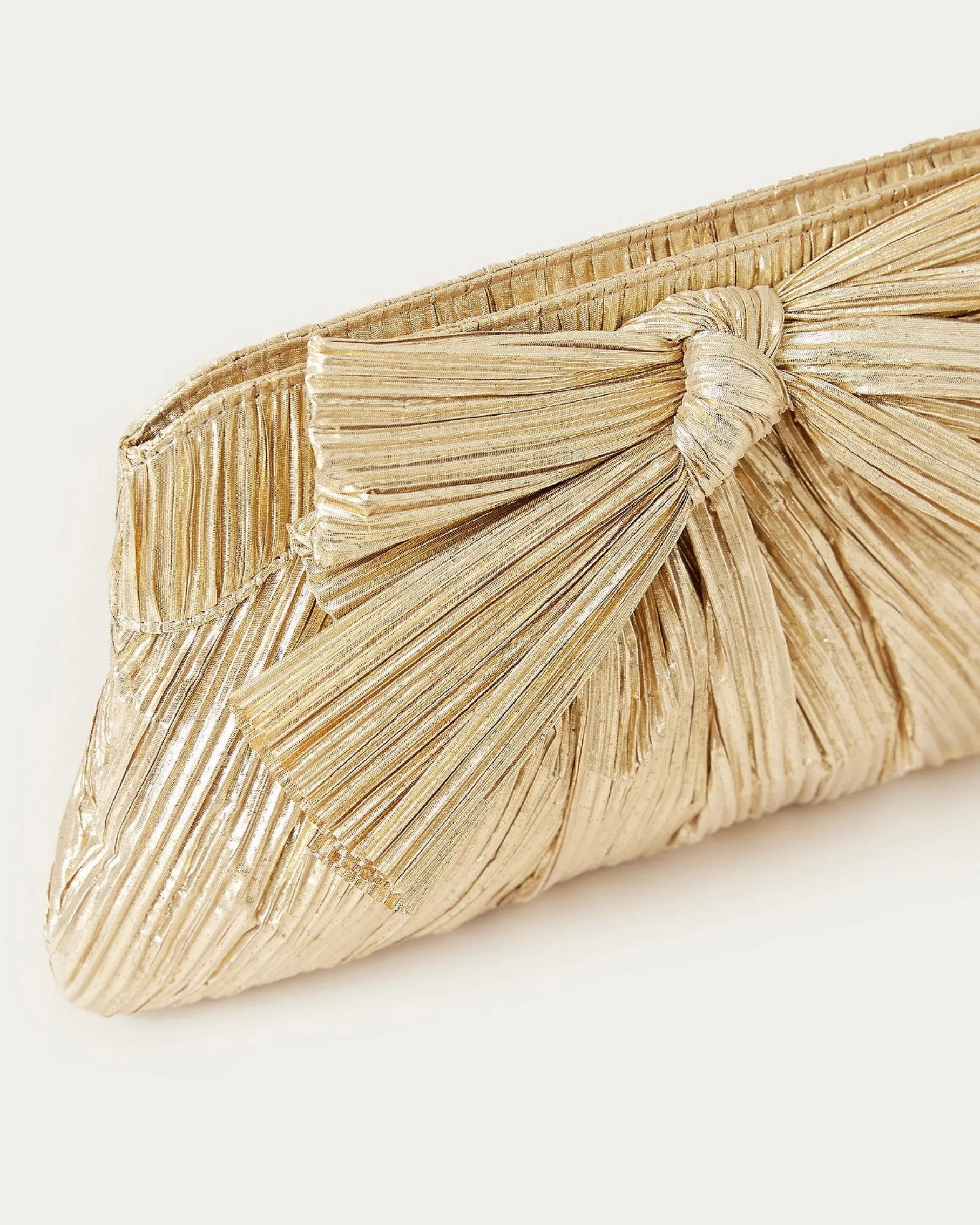 Rayne Pearl Bow Clutch