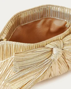 Rayne Pearl Bow Clutch