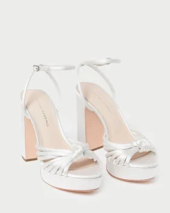 Rivka Cacao Knot Platform Sandal