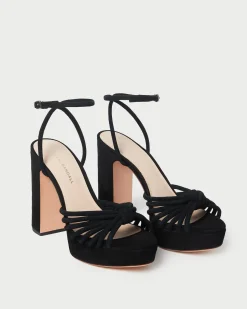 Rivka Cacao Knot Platform Sandal