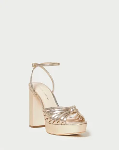 Rivka Cacao Knot Platform Sandal