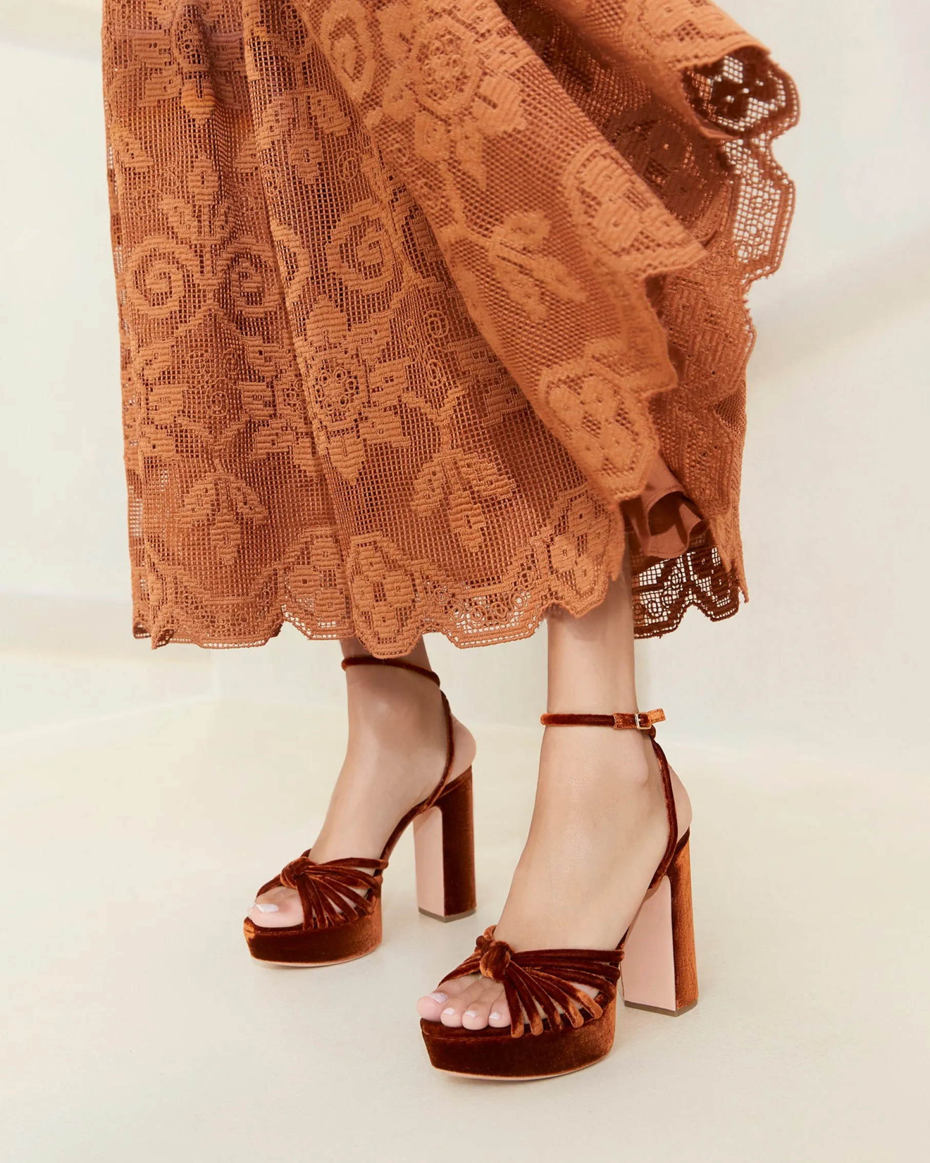 Rivka Sienna Knot Platform Sandal