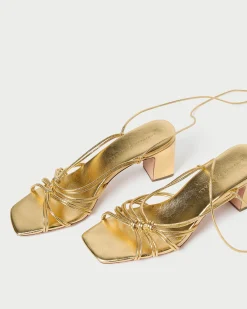 Ryder Dune Leather Heeled Sandal
