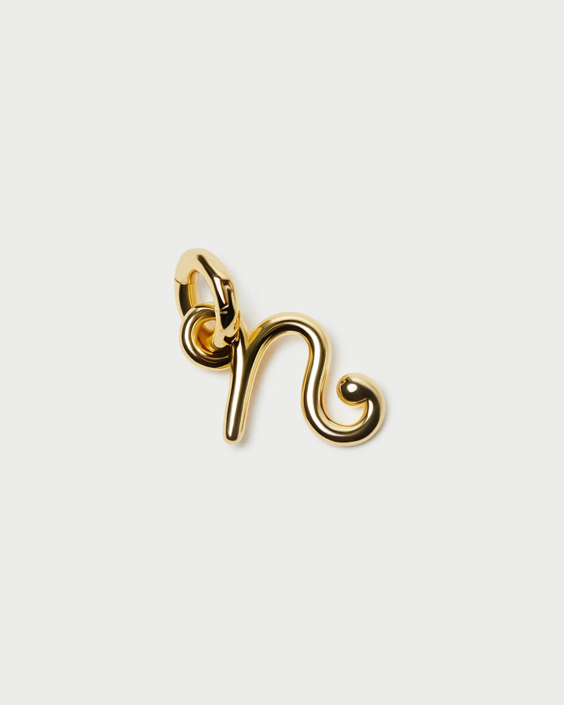 Small Gold Letter "A" Charm