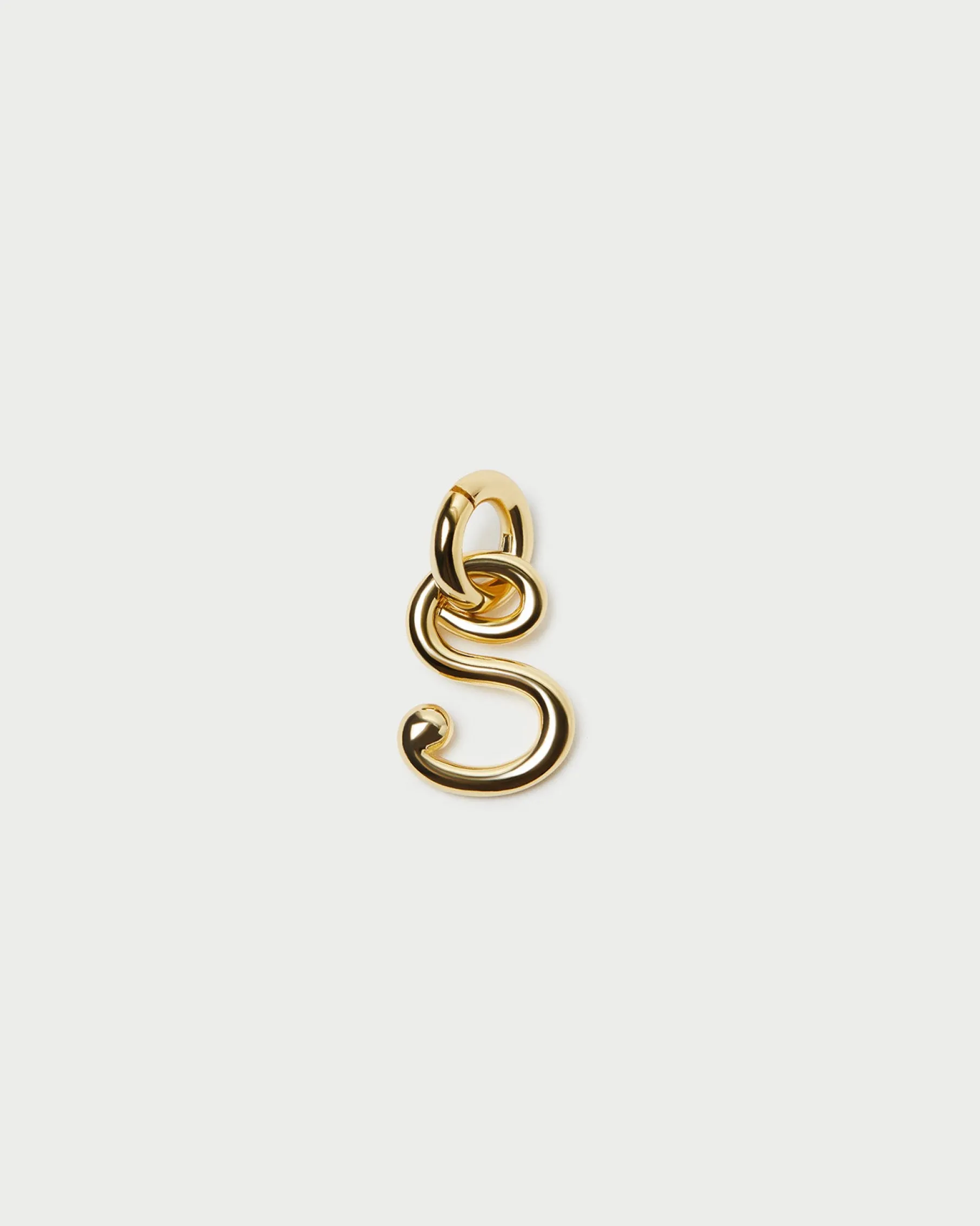 Small Gold Letter "A" Charm