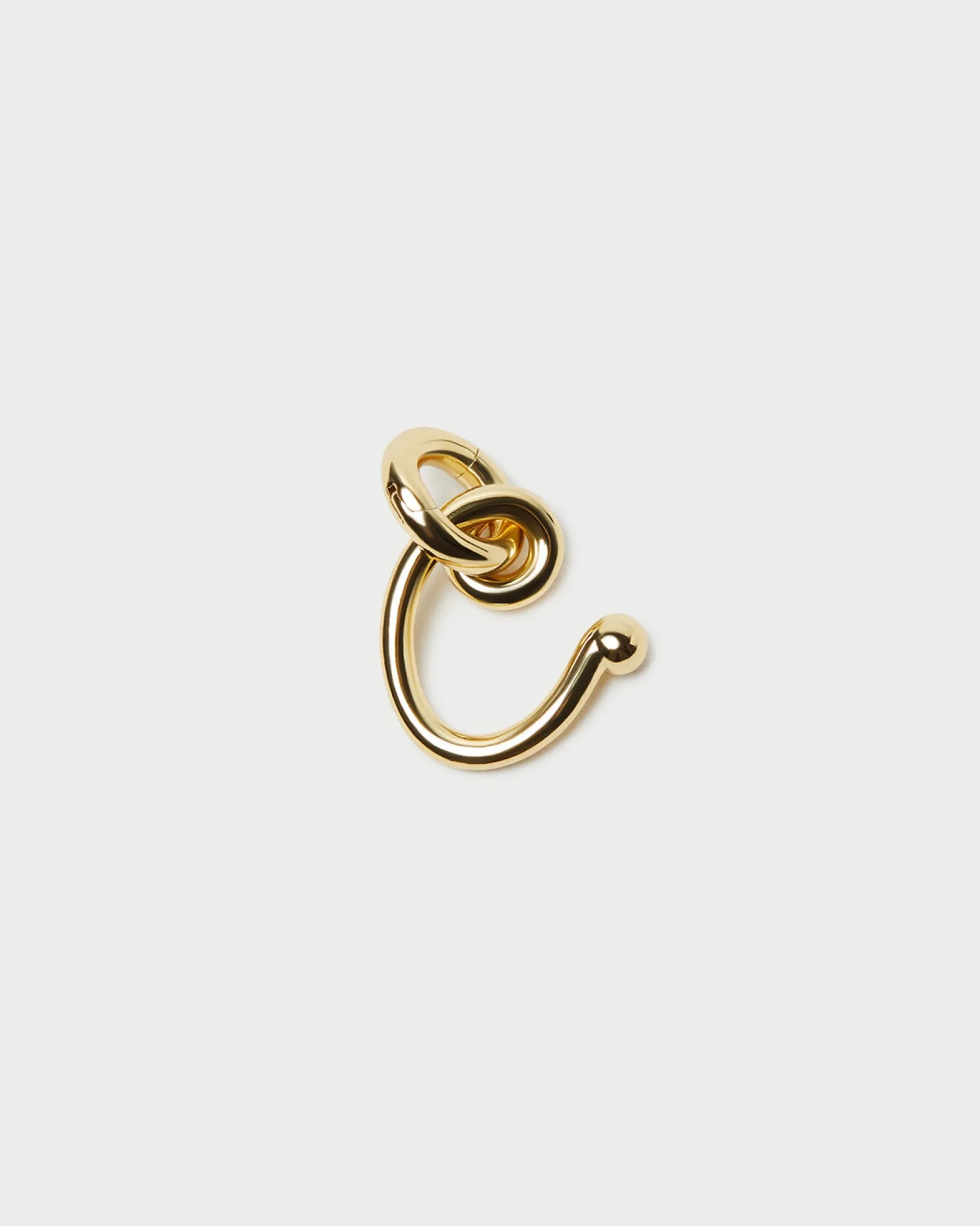 Small Gold Letter "B" Charm