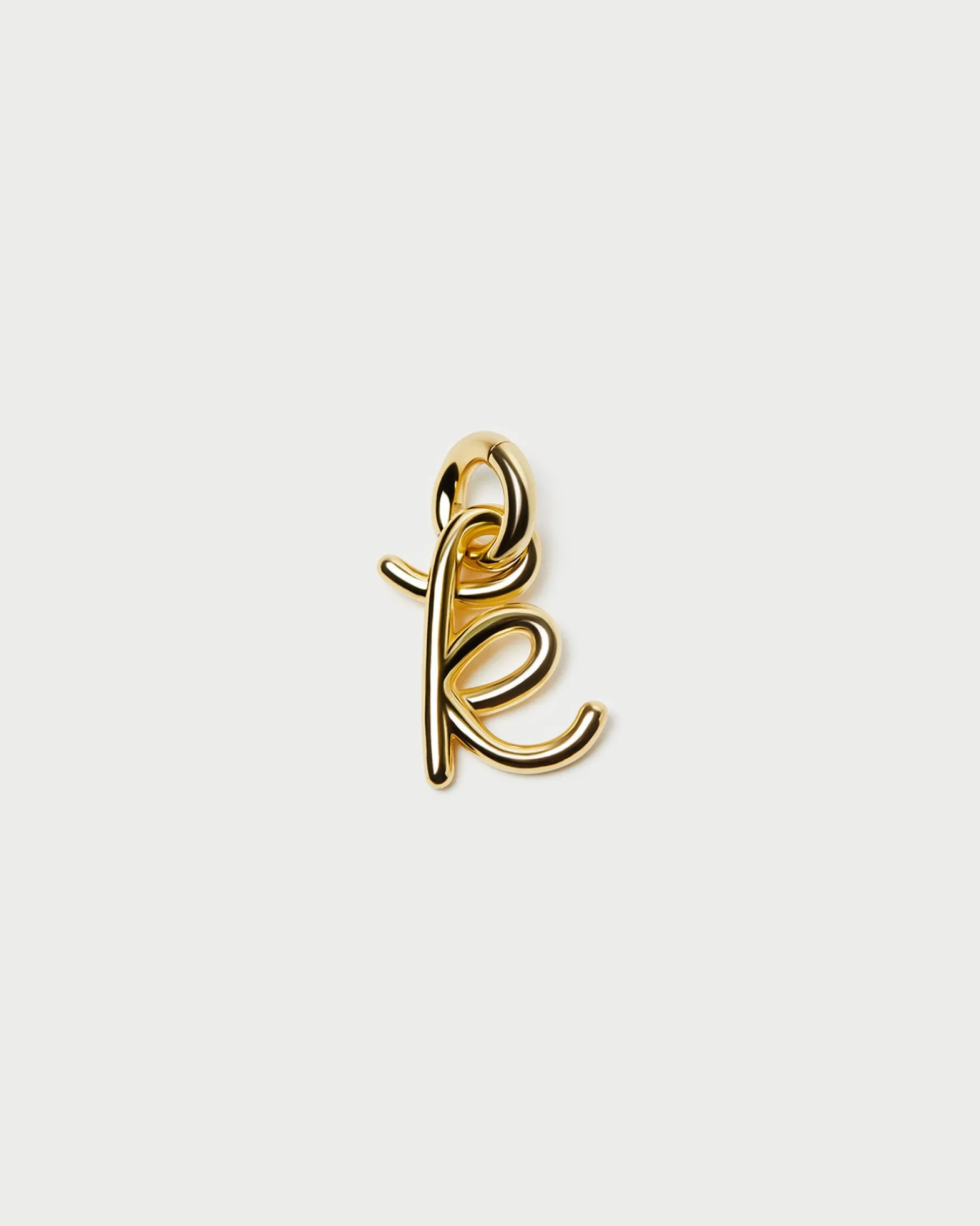 Small Gold Letter "S" Charm