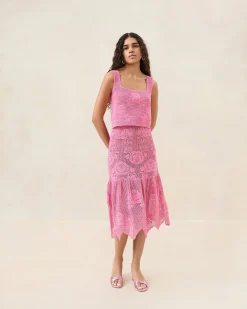 Sullivan Rose Crochet Skirt