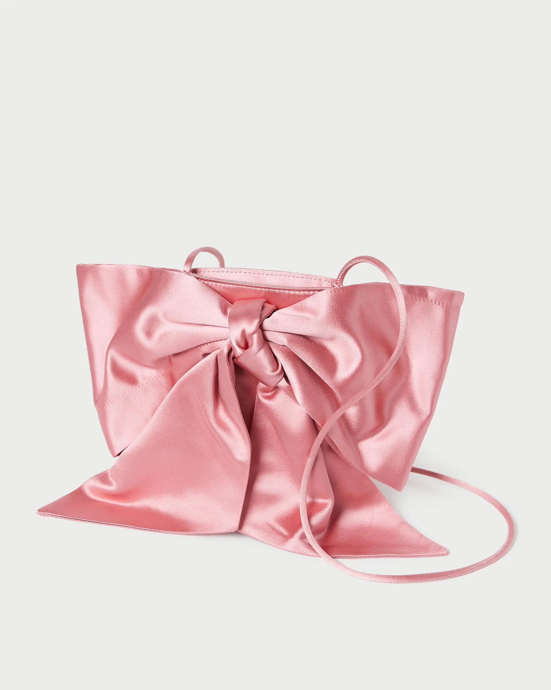 Violet Cream Woven Bow Crossbody